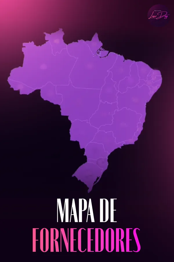 Bônus Mapa de fornecedores